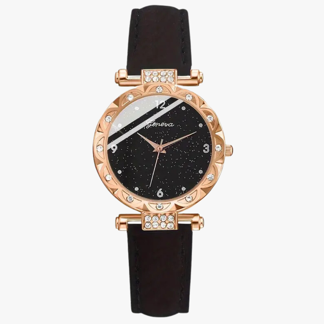 Švajcarski sat Geneva + ženski set za dame